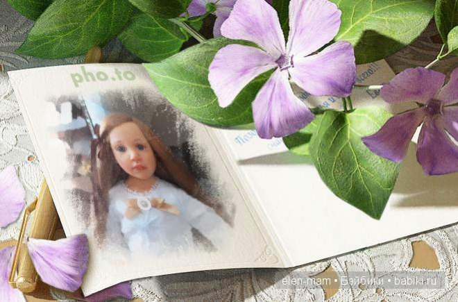 Какая ты, моя Натали?... Коллекционная кукла Натали, автор - Elissa Glassgold (фото 2)