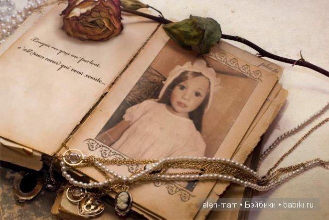 Какая ты, моя Натали?... Коллекционная кукла Натали, автор - Elissa Glassgold