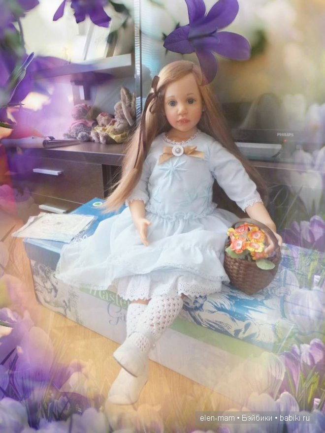 рамка лиловая