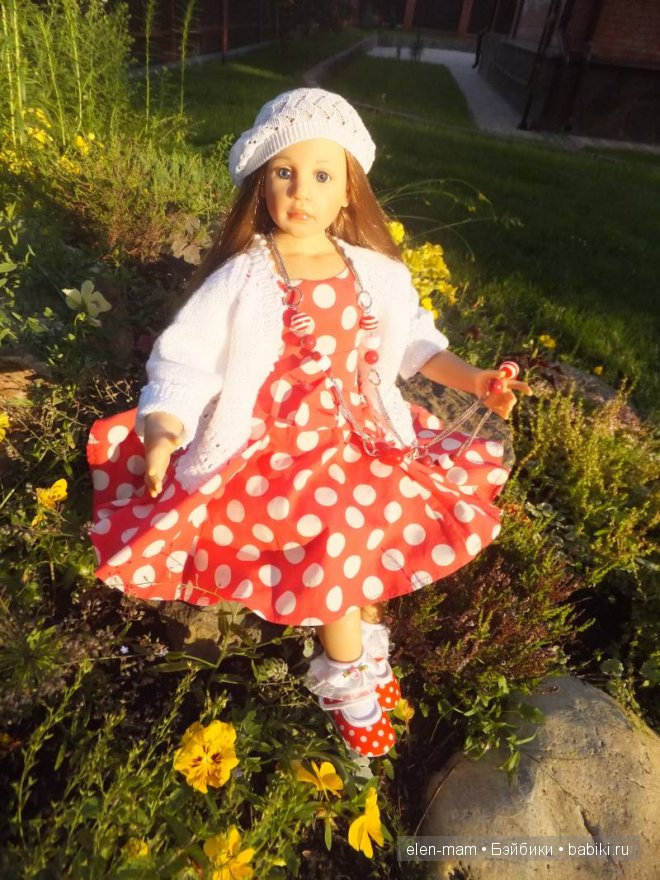 Какая ты, моя Натали?... Коллекционная кукла Натали, автор - Elissa Glassgold