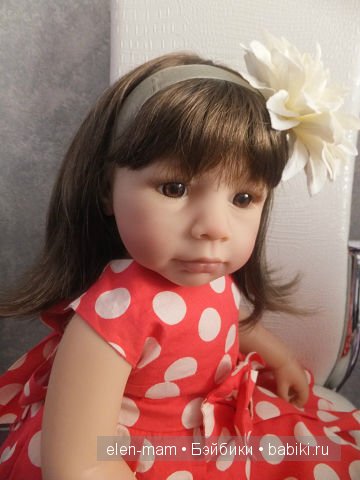 Девочка Ларочка. Кукла Thursday's Child от Lee Middleton (фото 4)