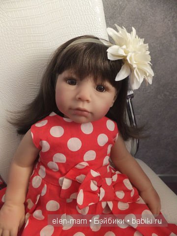 Девочка Ларочка. Кукла Thursday's Child от Lee Middleton (фото 3)