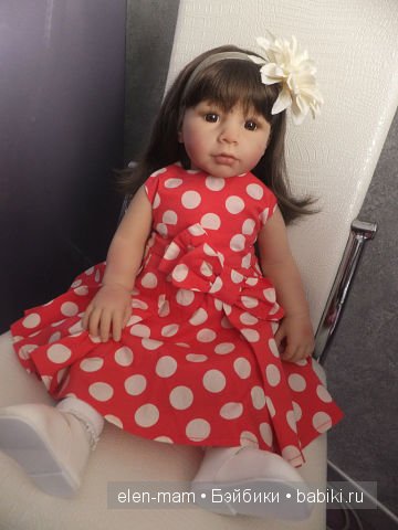 Девочка Ларочка. Кукла Thursday's Child от Lee Middleton (фото 2)