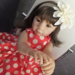 Девочка Ларочка. Кукла Thursday's Child от Lee Middleton