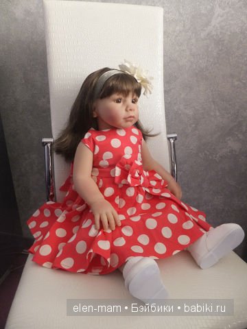 Девочка Ларочка. Кукла Thursday's Child от Lee Middleton (фото 5)