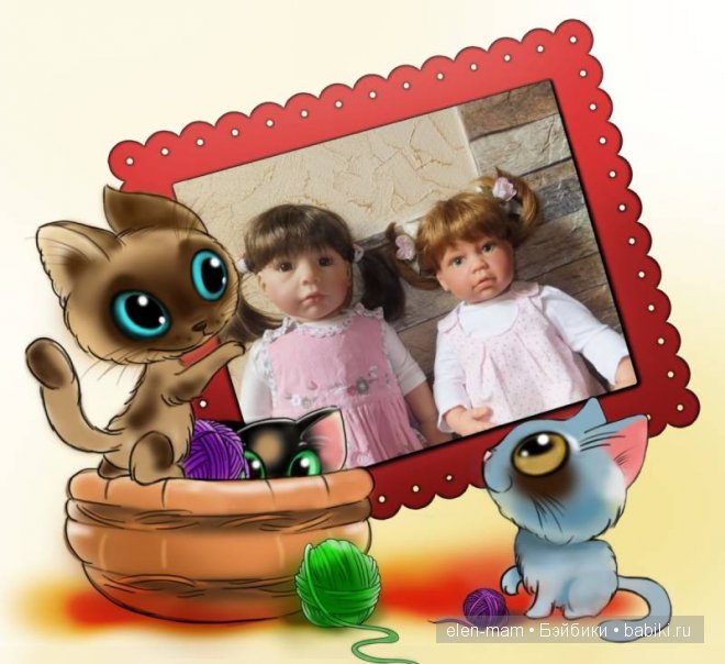 Девочка Ларочка. Кукла Thursday's Child от Lee Middleton