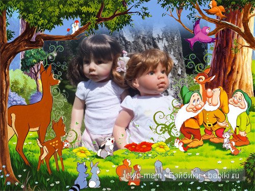 Волшебное лето Лары и Зои (куклы Lee Middleton)