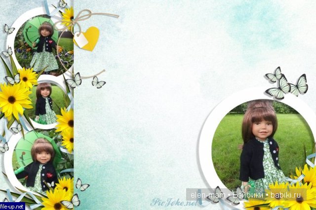 О чём мечтает Динка - Кукла EuroGirls Diana-Collection