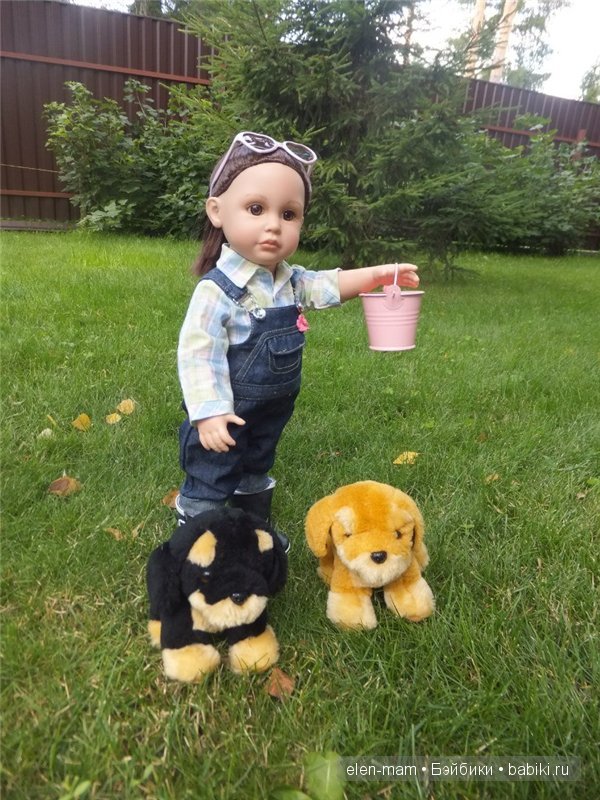 прихватила ведёрко