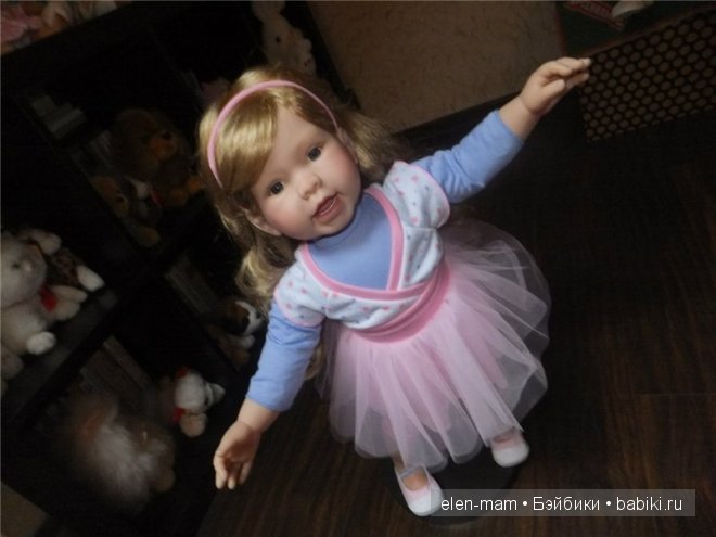 Балеринка по имени Иринка. Кукла от Lee Middleton