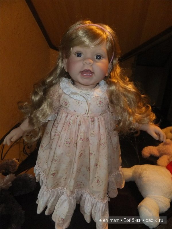 Балеринка по имени Иринка. Кукла от Lee Middleton (фото 2)