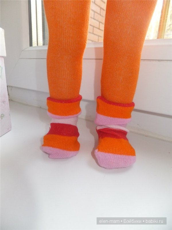 носочки для куклы