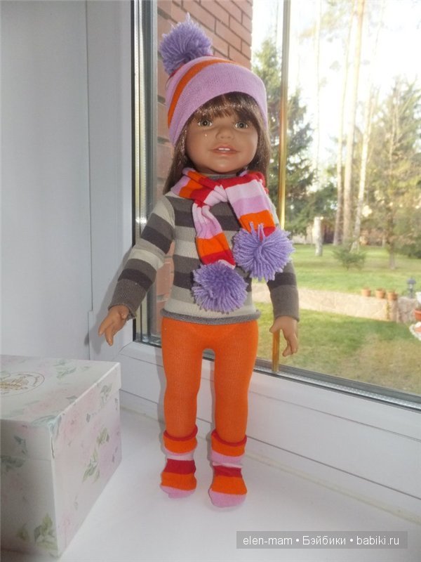 шапка, шарфик и носки