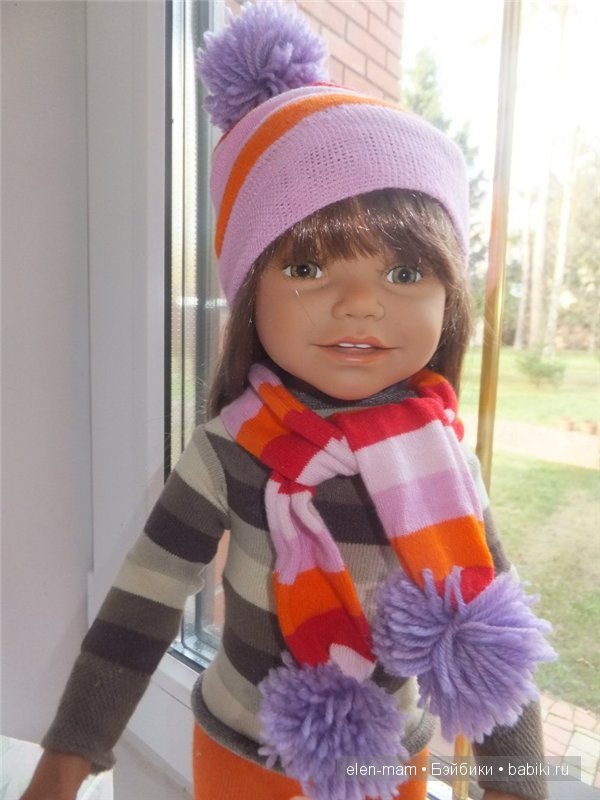 Шапка с пумпоном