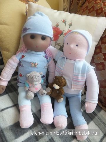 куколки из носочков