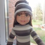 Одежда за 15 минут для наших кукол. Что можно сделать из носочков и гольфиков.