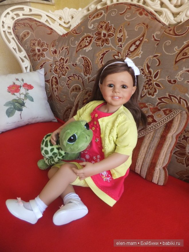 ЁлЬка - это не то, что вы подумали. Кукла от автора Sieglinde Frieske, Schildkrot