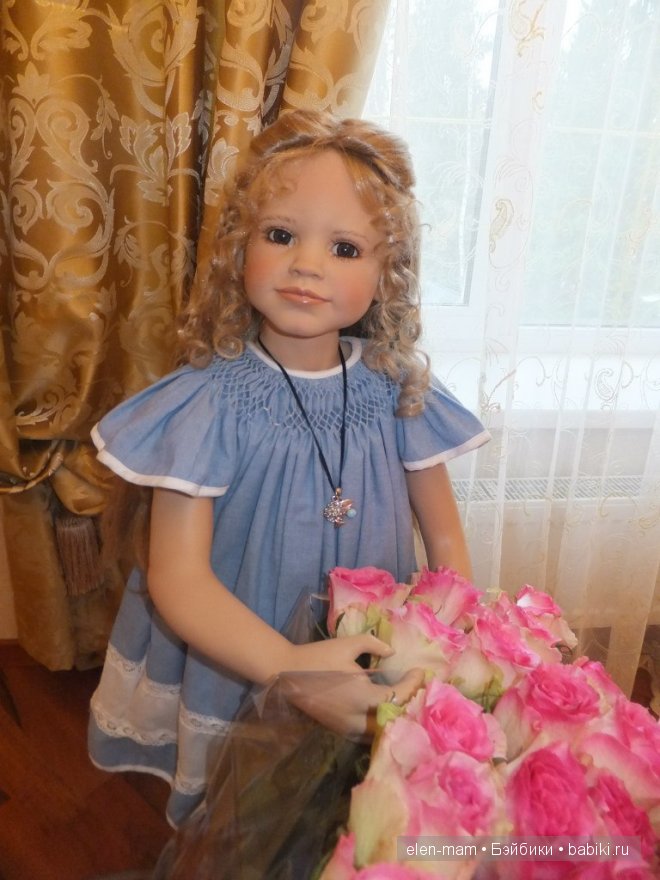 Воспитанная девочка Софи. Моё Сокровище - кукла Sophia от Susan Lippl (фото 8)