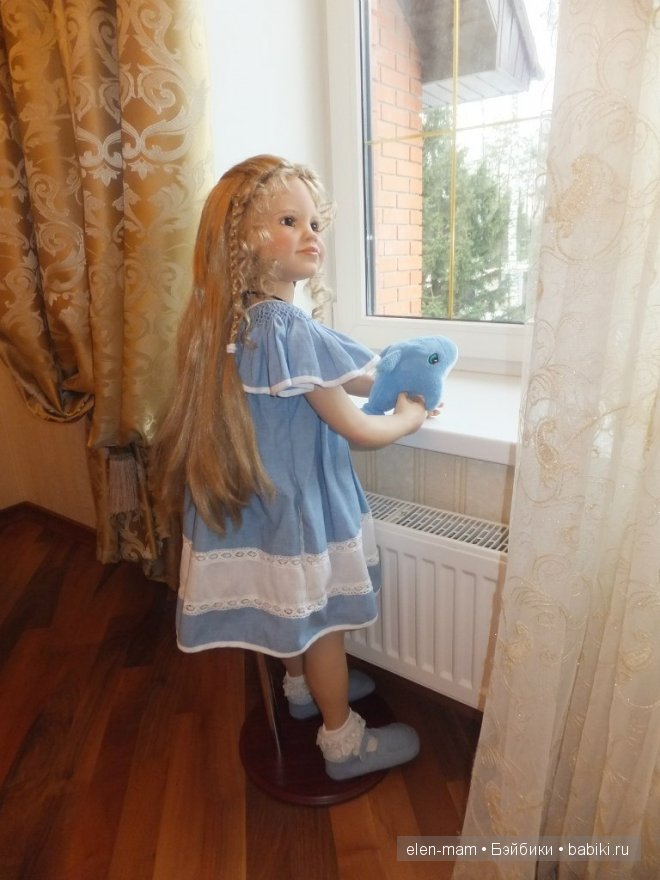 Воспитанная девочка Софи. Моё Сокровище - кукла Sophia от Susan Lippl (фото 10)