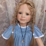 Воспитанная девочка Софи. Моё Сокровище - кукла Sophia от Susan Lippl