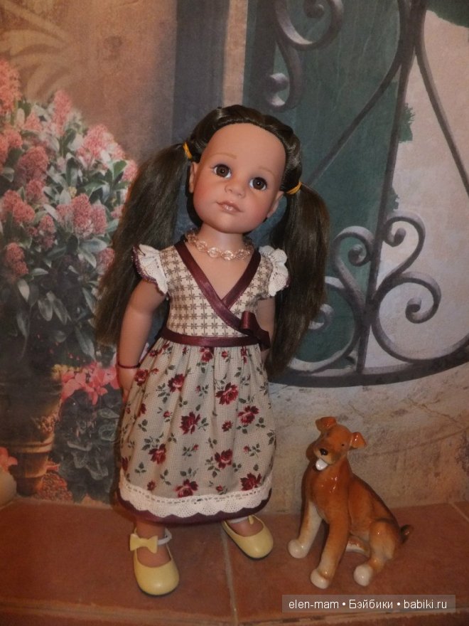 Вика и собачка