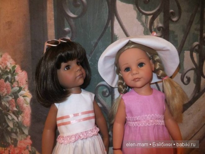 Смугляночка и беляночка