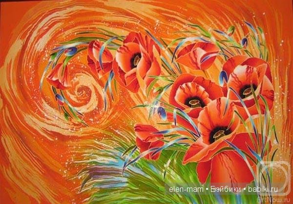 Красные маки | Бэйбики Красные маки — Одежда и обувь для кукол своими руками: фото