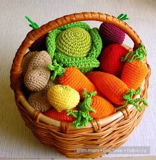 корзина с овощами