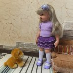 Вязаная история. Часть вторая - Куклы в обновках