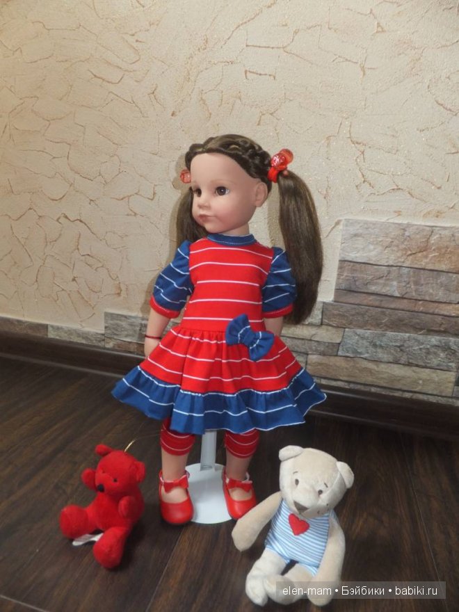 Вика с мишками 3