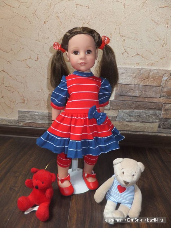 Вика с мишками