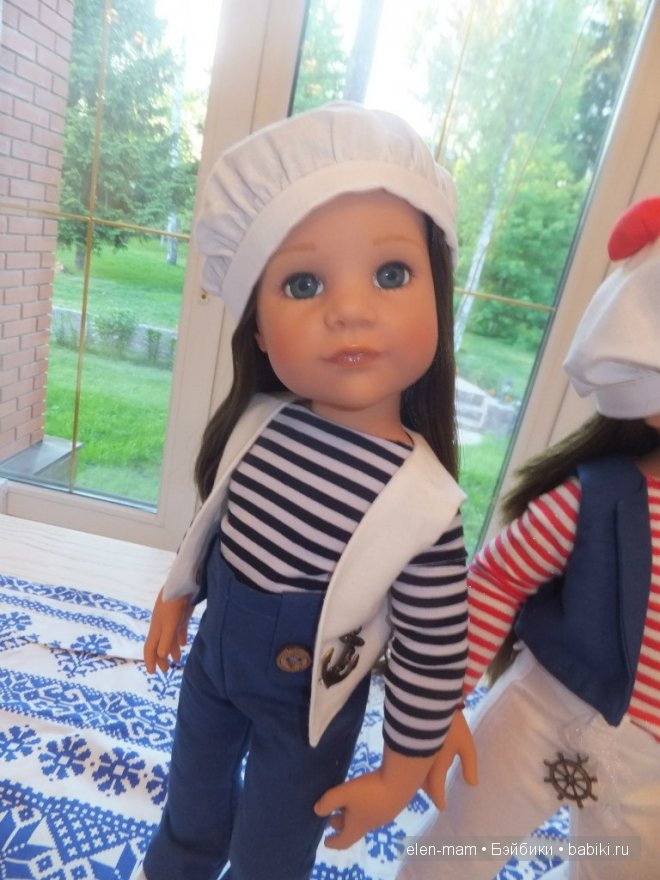 белый жилет (с якорем)