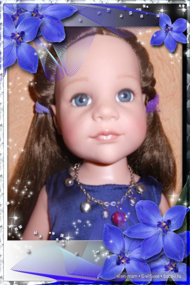 Море волнуется раз, море волнуется два... (Одежда для кукол Готц своими руками)