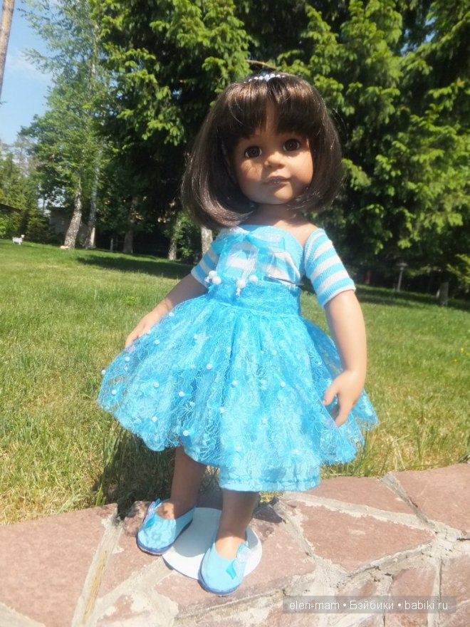 бирюзовое платье 2