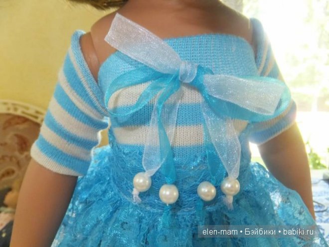 бусины на топе