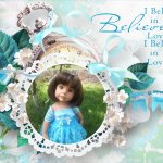 Оттенки моря... Шьём одежду куклам сами.