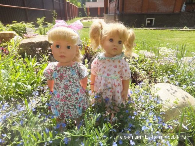 цветы, горка, малышки