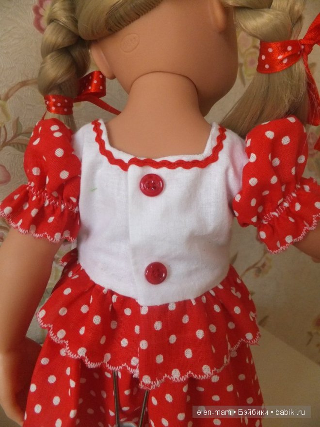 Ягодки-цветочки. Новые наряды для кукол Готц