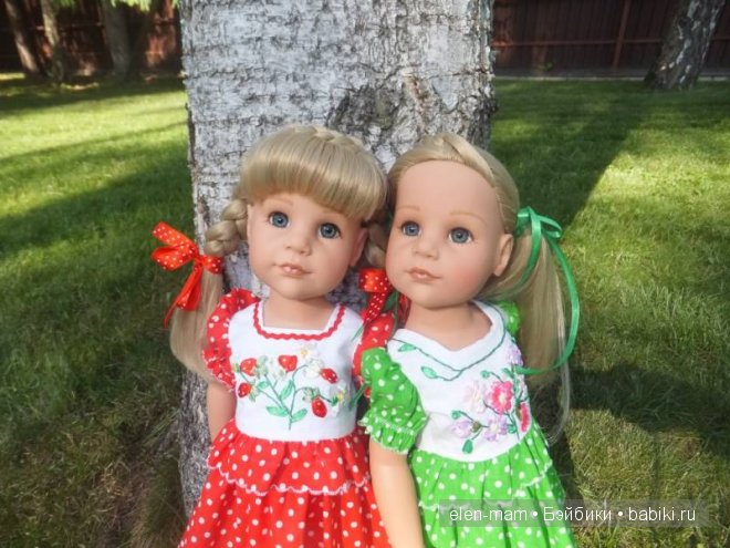 девочки, дерево, портрет