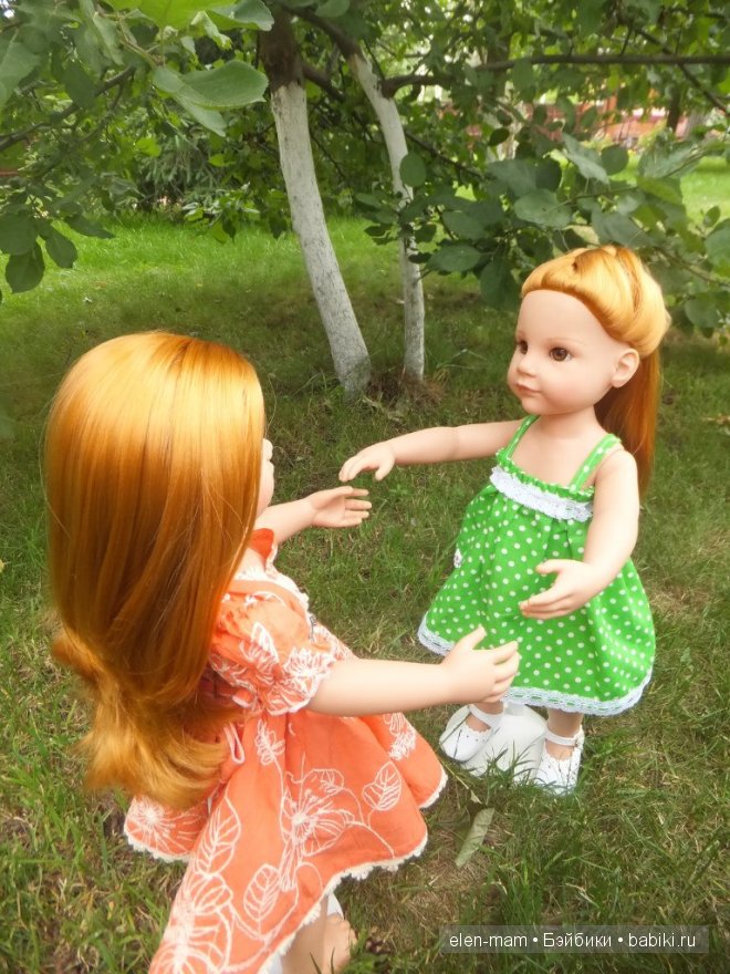 Алёнка, вид со спины