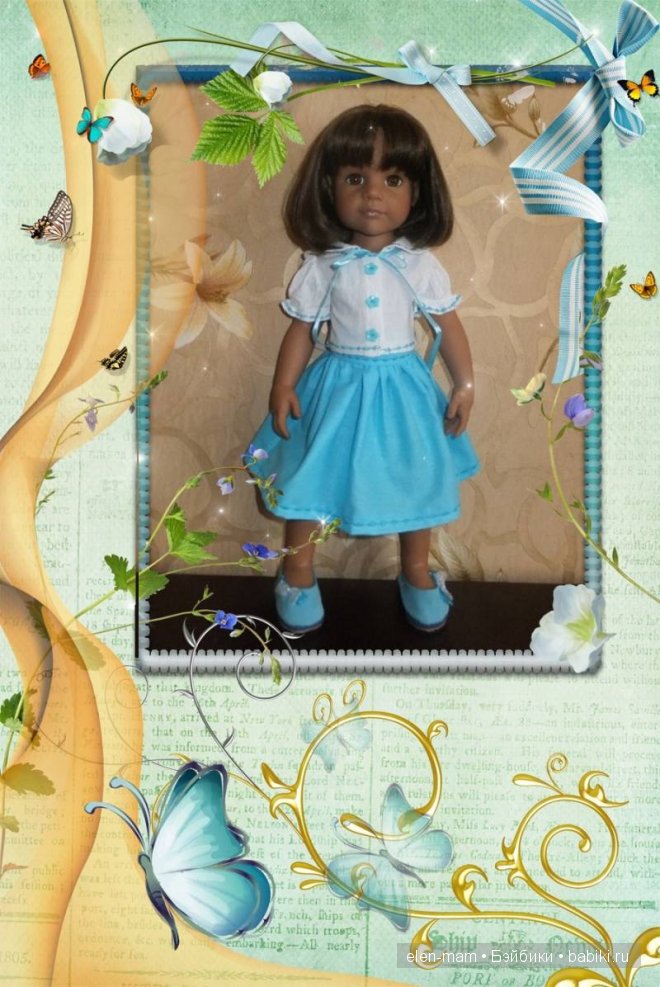 Маленькие нюансы:) Одежда для кукол Готц своими руками (фото 2)