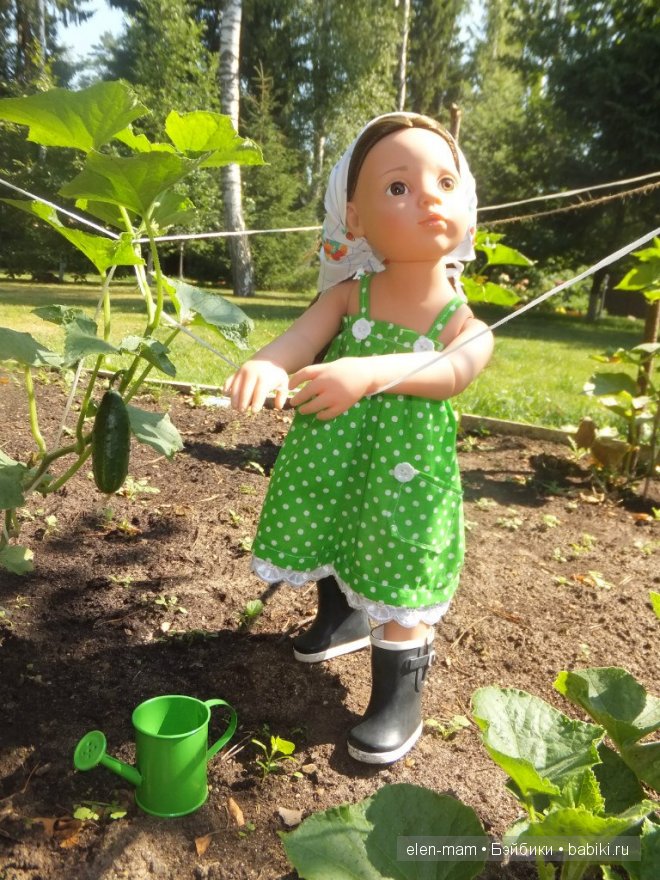 полить огурцы 3