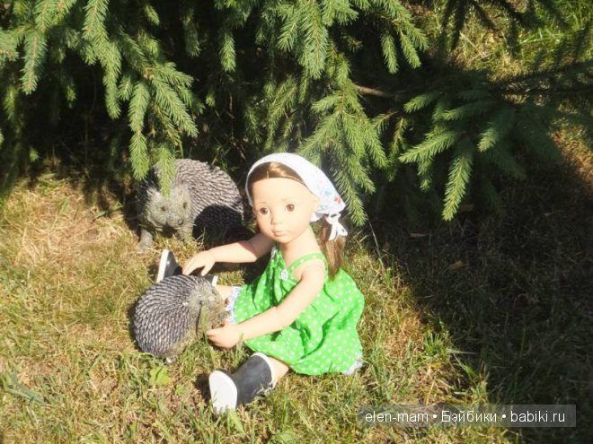 Кирочка и ёжики 3