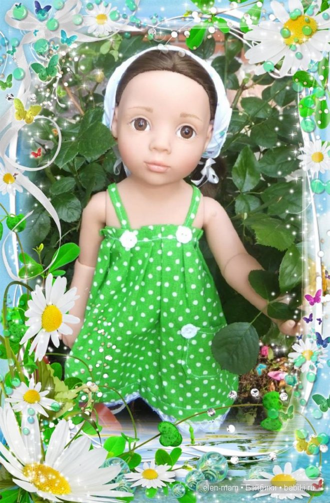 рамка с ромашками