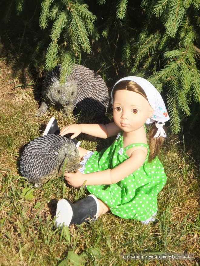 Кирочка и ёжики 2