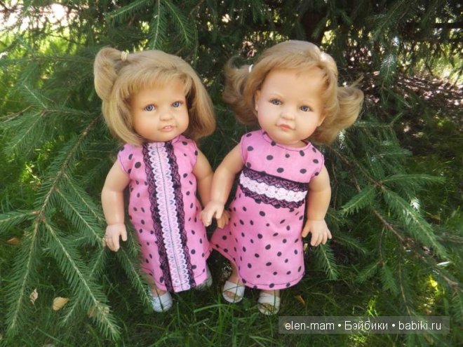 Леонор, Лиля и капелька Лета. Куклы от Паола Рейна (фото 6)