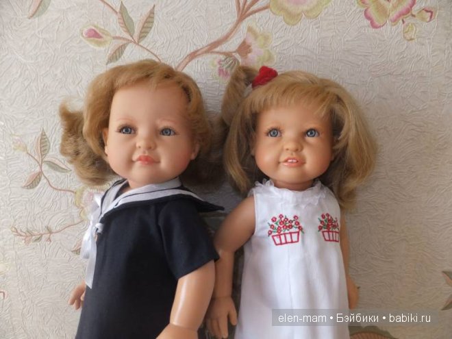 Леонор, Лиля и капелька Лета. Куклы от Паола Рейна