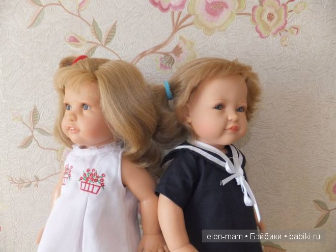 Леонор, Лиля и капелька Лета. Куклы от Паола Рейна (фото 4)