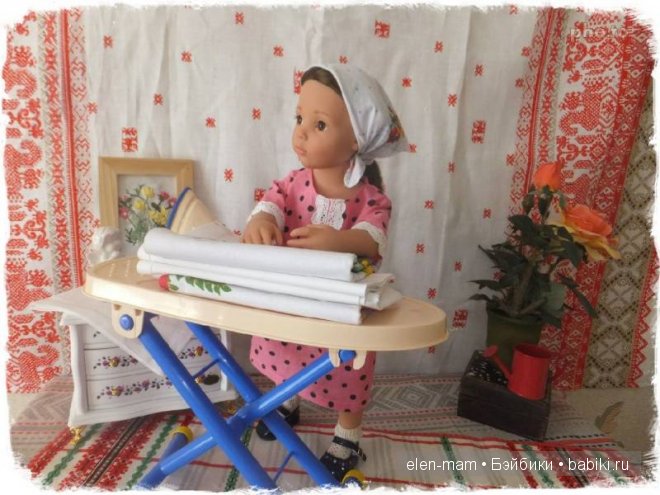 Справилась с глажкой 2