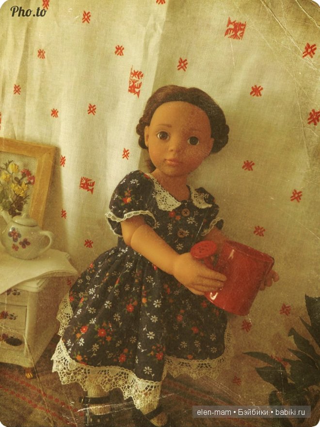 Полила цветы
